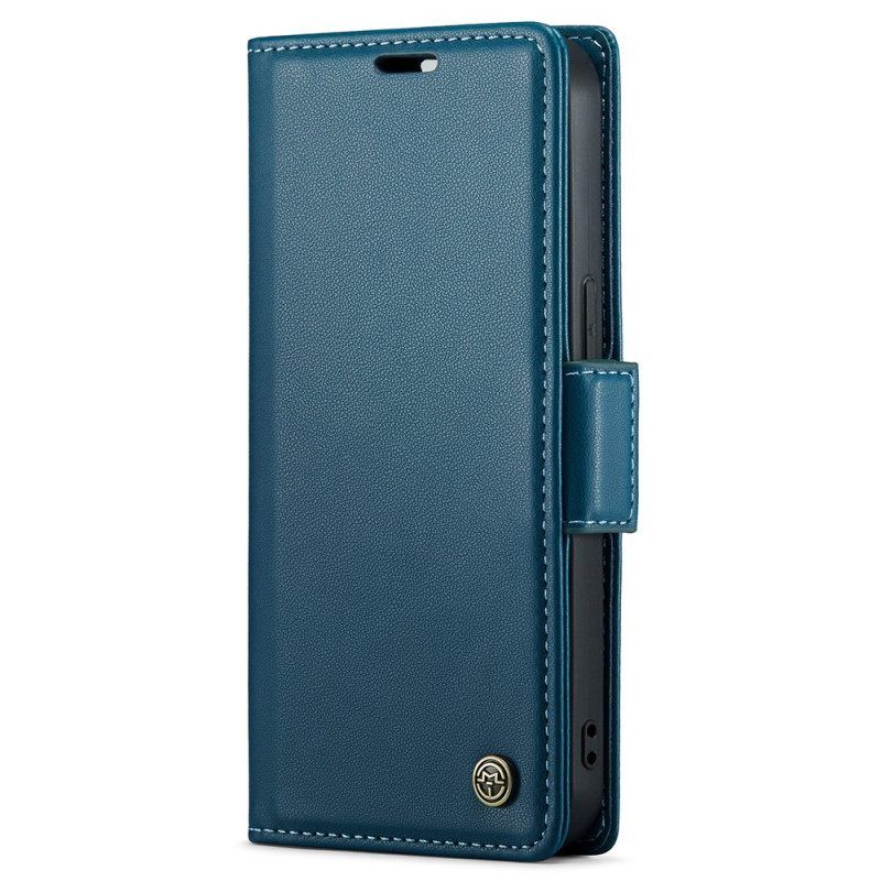 Κάλυμμα iPhone 15 Caseme Leather Style